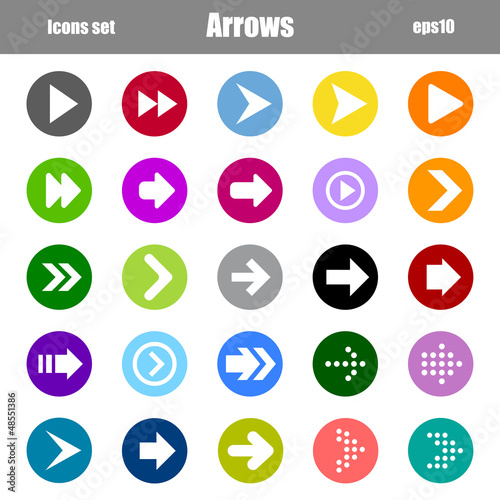 Vector: arrows arrows