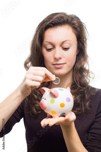 Photo: Sparen mit dem Schweinchen Sparen mit dem Schweinchen