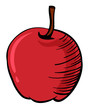 An apple