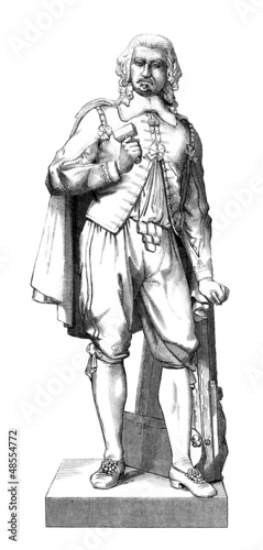 Illustration: Gentleman - 17th century Gentleman - 17th century