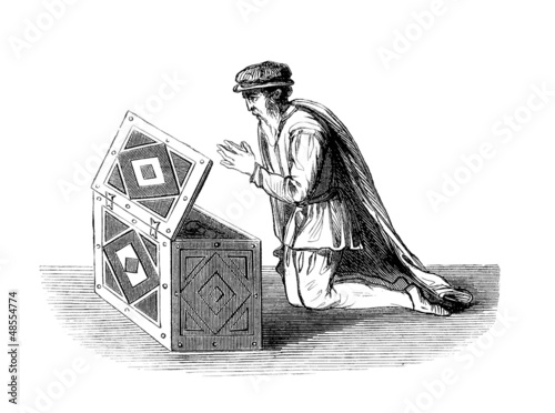 Illustration: Avaricious - Avare - Geizhals Avaricious - Avare - Geizhals