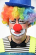 Foto: Enttäuschter Clown Enttäuschter Clown