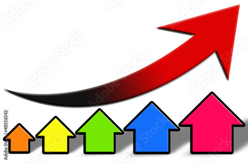 Illustration: Housing Market Up Housing Market Up