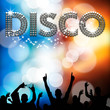 Disco poster lens flare