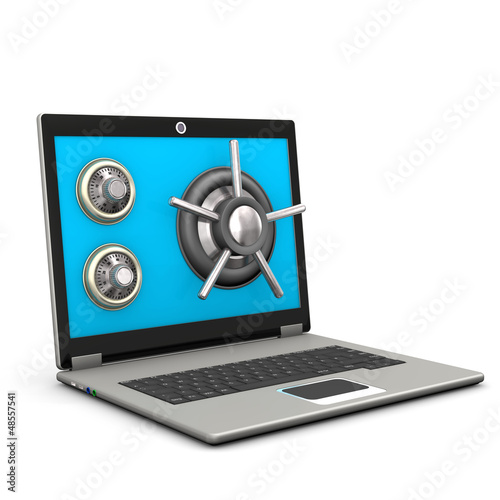 Illustration: Safe Laptop Safe Laptop