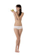 Photo: Girl with an apple Girl with an apple