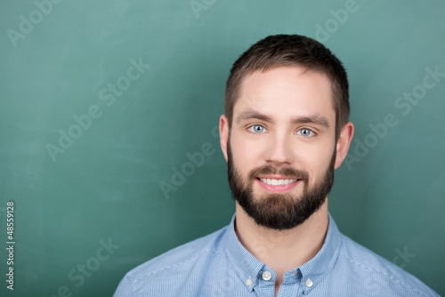 Photo: portrait vor der tafel portrait vor der tafel