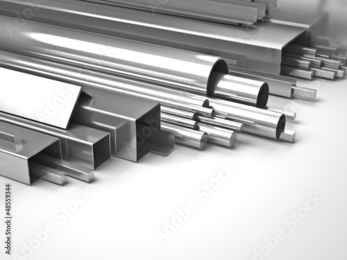 Photo: metal tubes metal tubes
