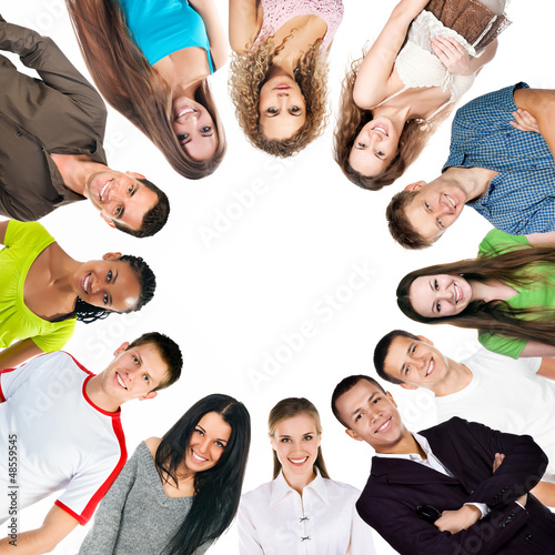 Photo: group of a happy people group of a happy people