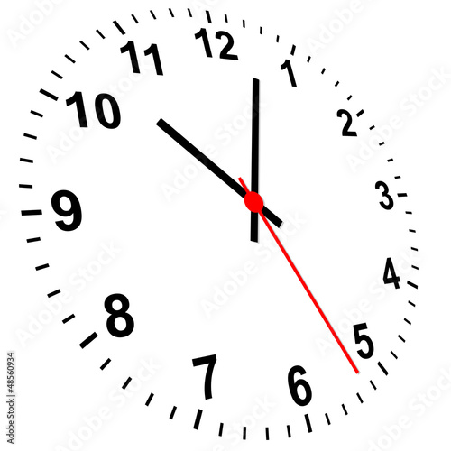 Vector: Uhr 3D Uhr 3D