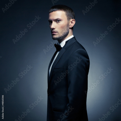 Photo: Handsome stylish man Handsome stylish man