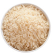 Rice in a bowl.