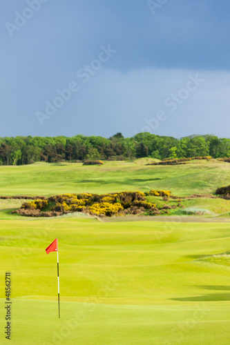 Photo: golf course, St Andrews, Fife, Scotland golf course, St Andrews, Fife, Scotland