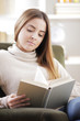 Reading a book