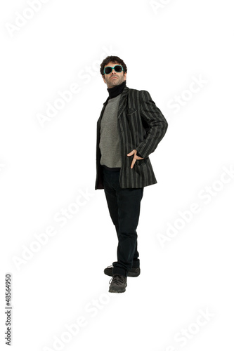 Photo: man isolated on white background man isolated on white background