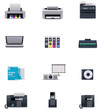 Vector Office Electronics Icon...