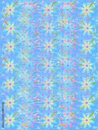 Photo: Blooming Petals Blurred Blooming Petals Blurred