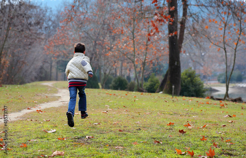 Photo: running in the park running in the park
