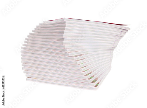 Photo: big pile of magazines big pile of magazines