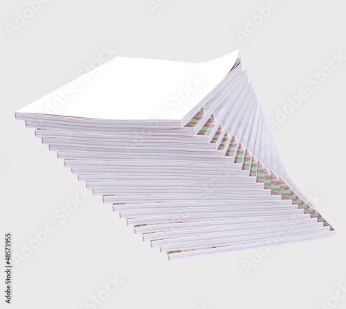 Photo: big pile of magazines big pile of magazines