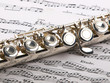 flute and notes
