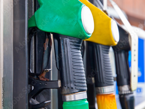 Photo: Fuel pump nozzles Fuel pump nozzles
