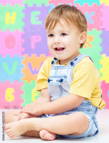 Photo: Portrait of a little boy Portrait of a little boy