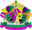 Mardi Gras Masks design