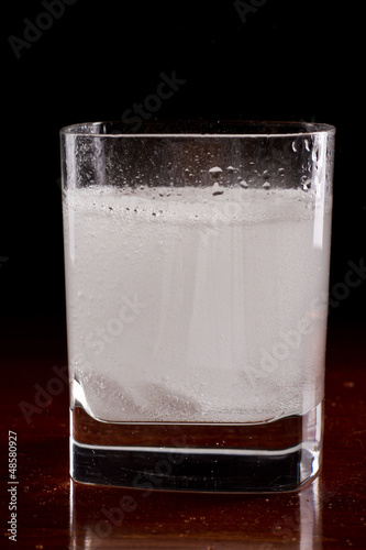 Photo: tablets disolving in water tablets disolving in water