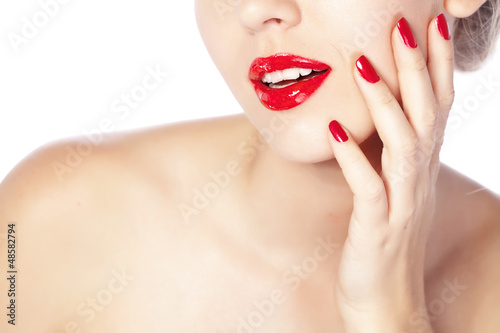 Photo: Red lips Red lips