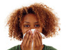 Woman with Flu
