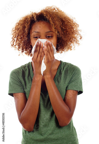 Photo: Sick Black Woman Sick Black Woman