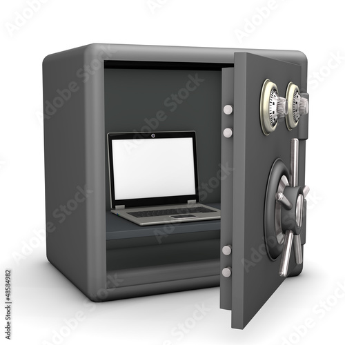 Illustration: Safe Laptop Safe Laptop