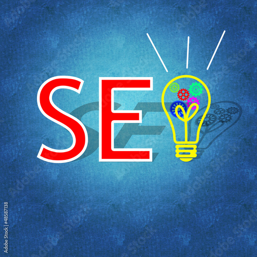 Illustration: SEO concept SEO concept