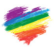 Vector: Rainbow heart. Valentine's day illustration Rainbow heart. Valentine's day illustration