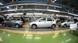 Video: Workers do car complete set in assembly shop Workers do car complete set in assembly shop