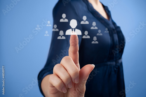Photo: Human resources and CRM Human resources and CRM