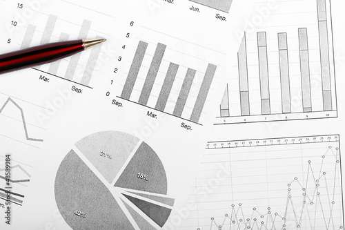 Photo: variety of charts and diagrams variety of charts and diagrams