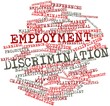 Word cloud for Employment discrimination