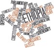 Word cloud for Ethiopia