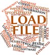 Word cloud for Load file