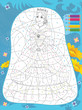The page with exercises for kids