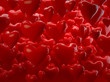 Illustration: Valentine's day background with hearts Valentine's day background with hearts