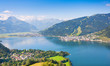 Beautiful view of Zell am See, Austria