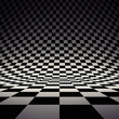Black and white checker