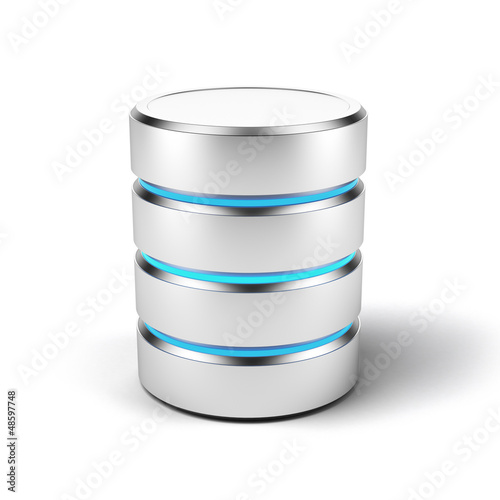 Illustration: Database icon Database icon