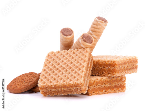 Photo: Wafers or honeycomb waffles Wafers or honeycomb waffles