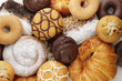 donuts,muffins and other assorted cakes
