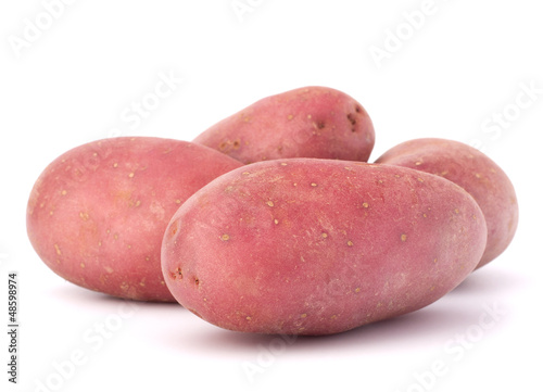 Photo: New potato tuber heap New potato tuber heap