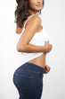 ragazza fisico in forma